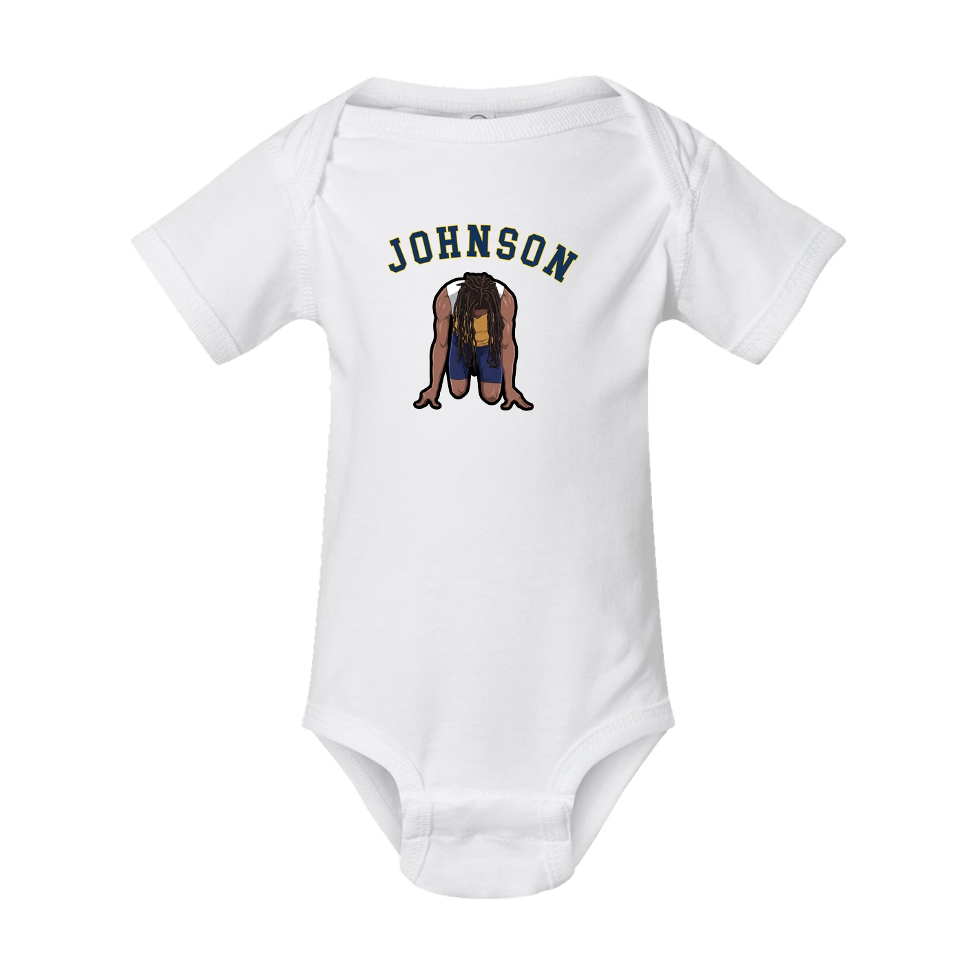 Baby Onesie — Shirsey Arch in White