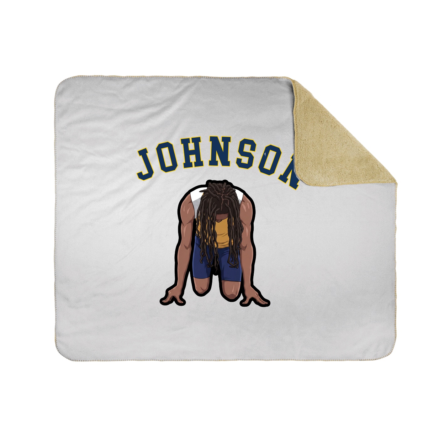 Throw Blanket — Shirsey Arch in White
