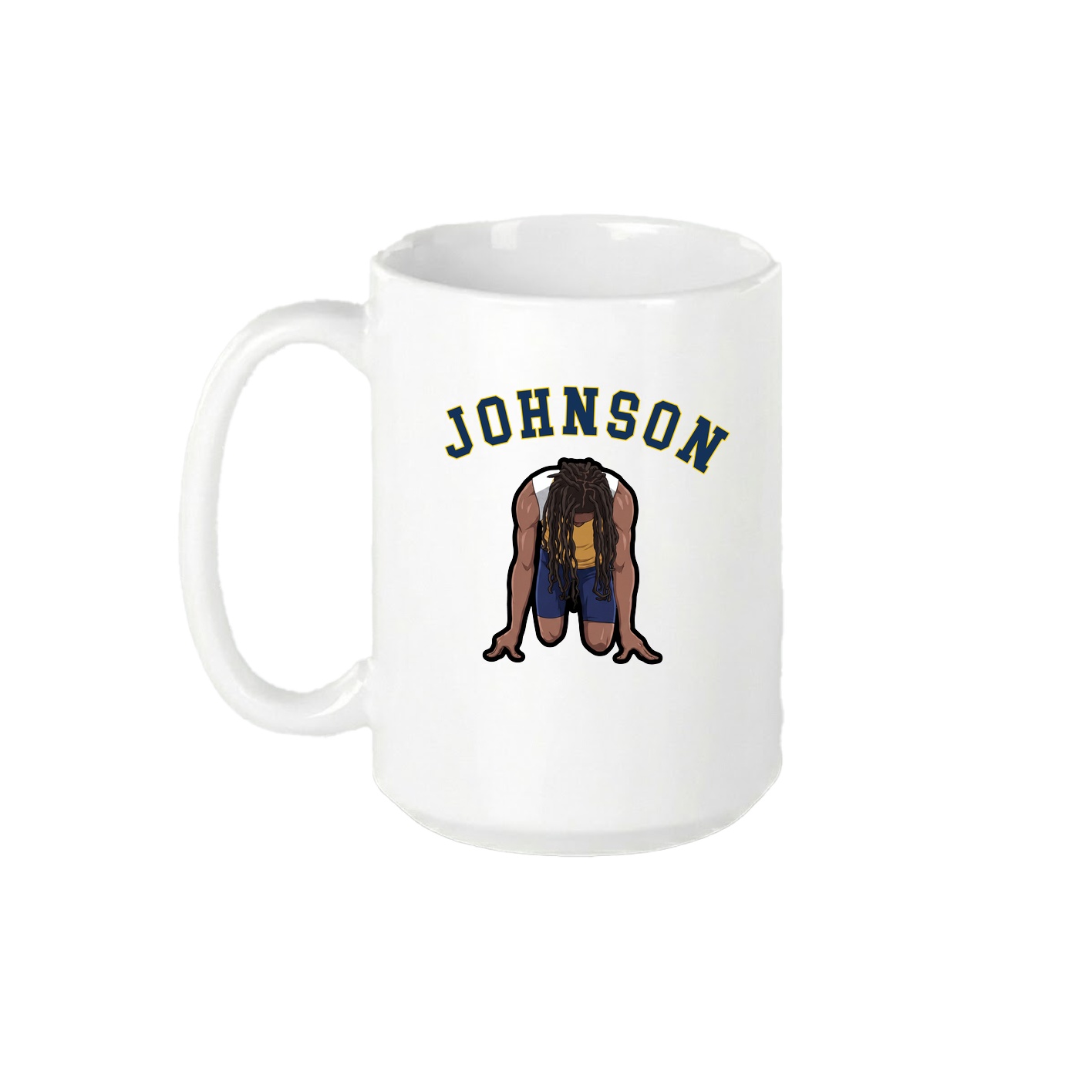 15oz Coffee Mug — Shirsey Arch in White