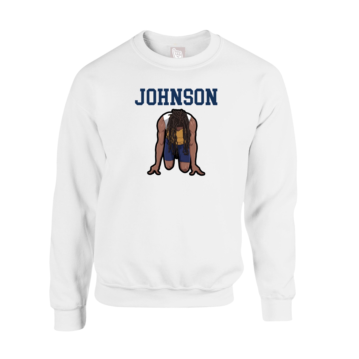 Fleece Crew — Shirsey in White