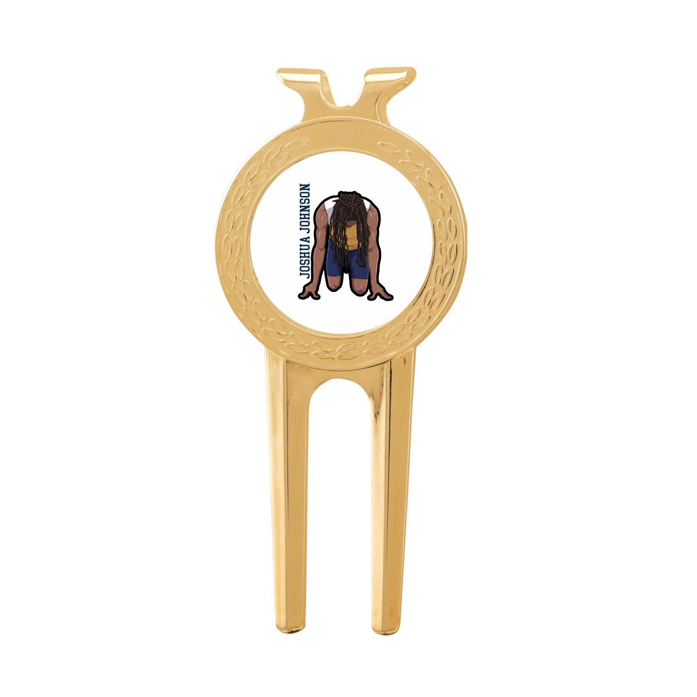 Divot Tool with Ball Marker — Name Vertical in Classic