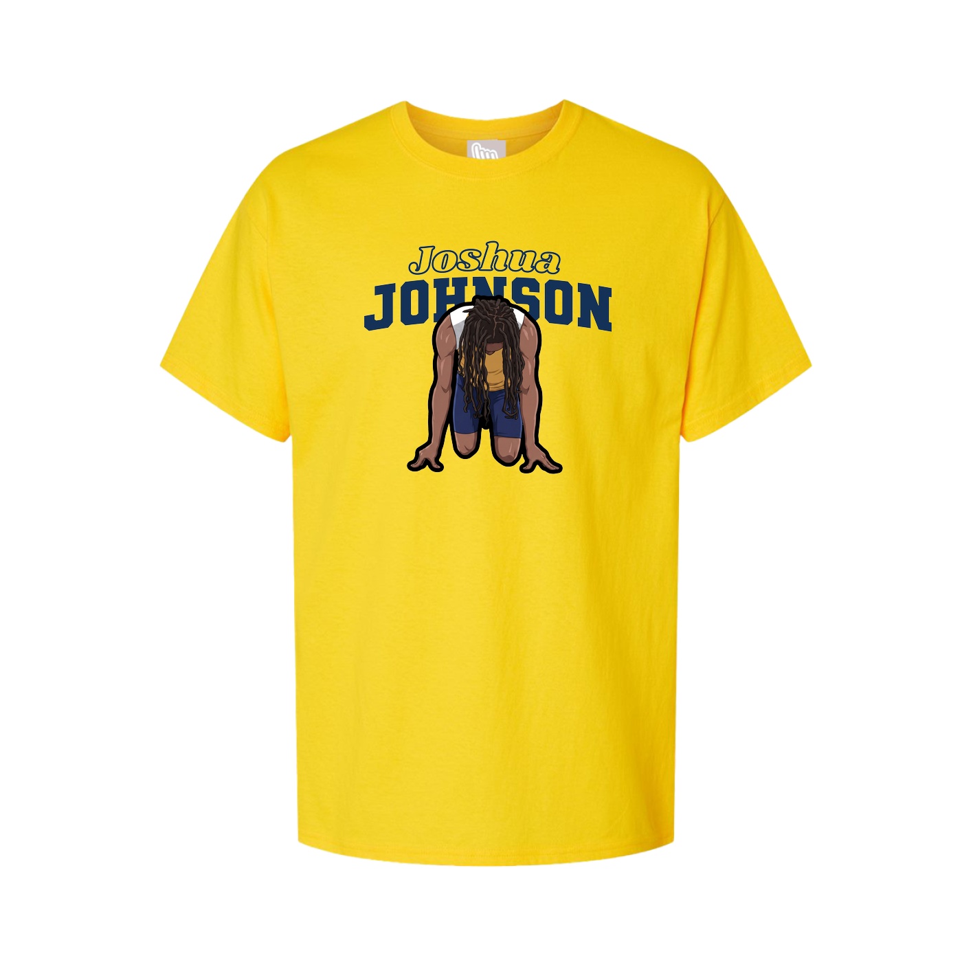 Tee — Name Arch in Gold