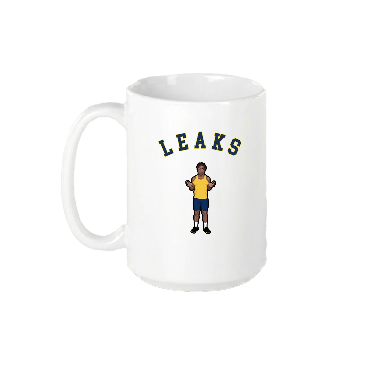 15oz Coffee Mug — Shirsey Arch in White