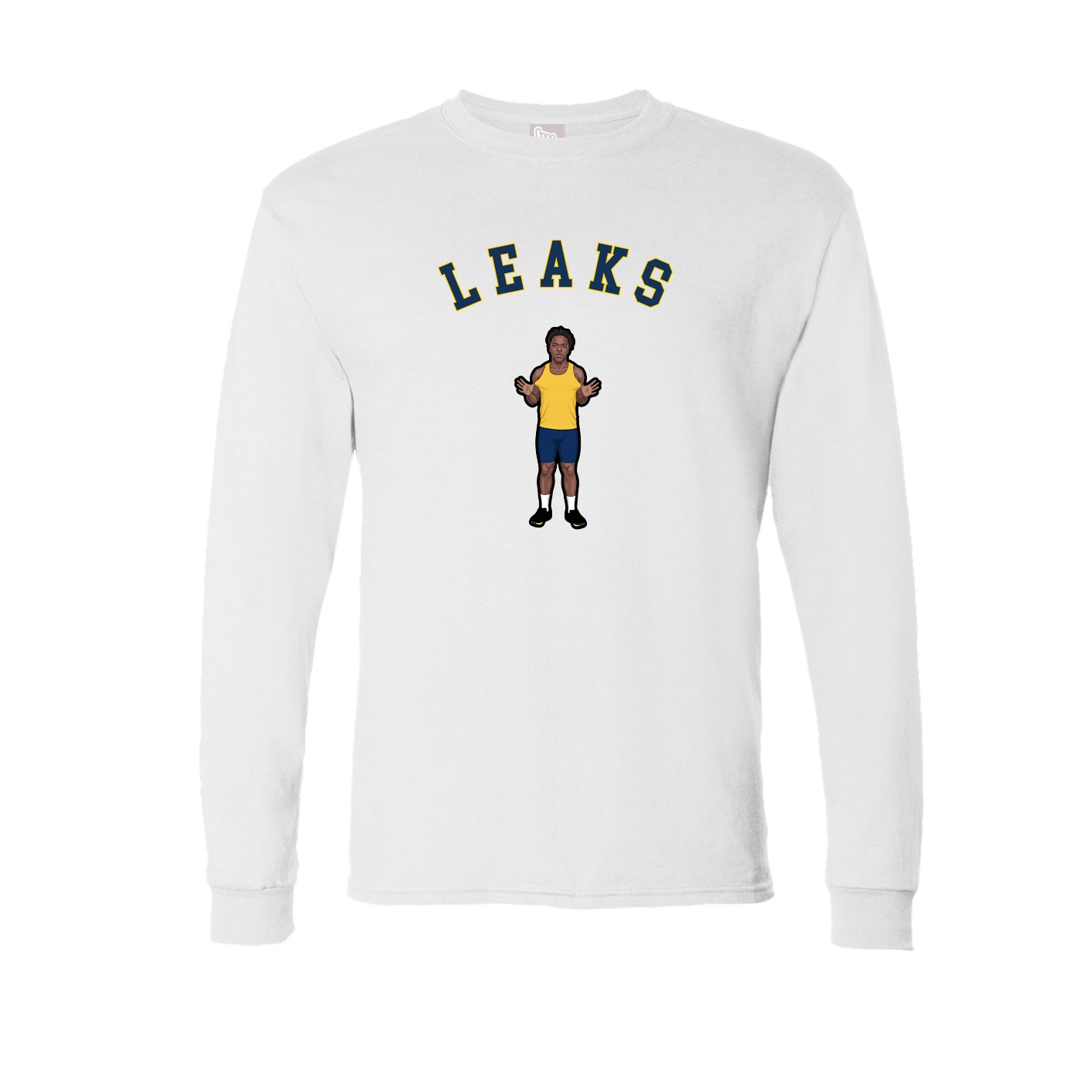 Long Sleeve Tee — Shirsey Arch in White