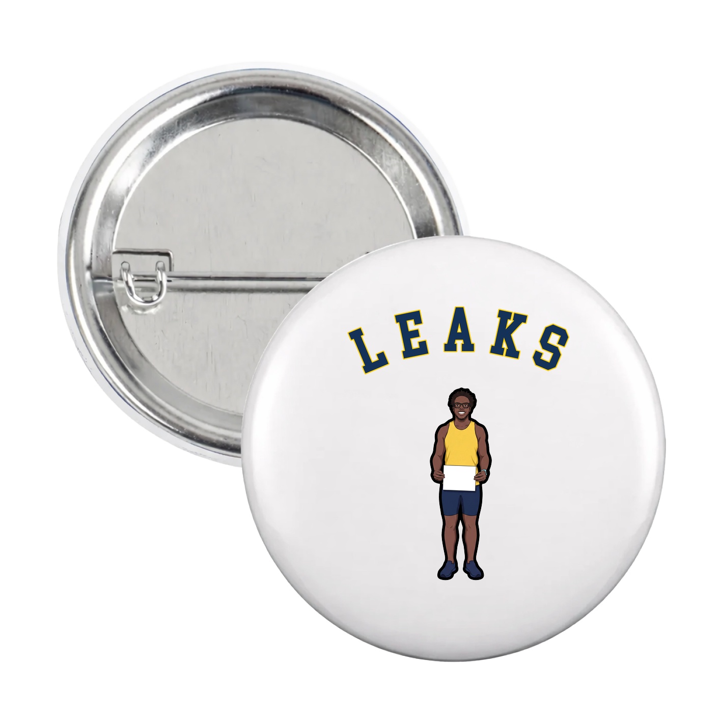 Game Day Button — Shirsey Arch in White