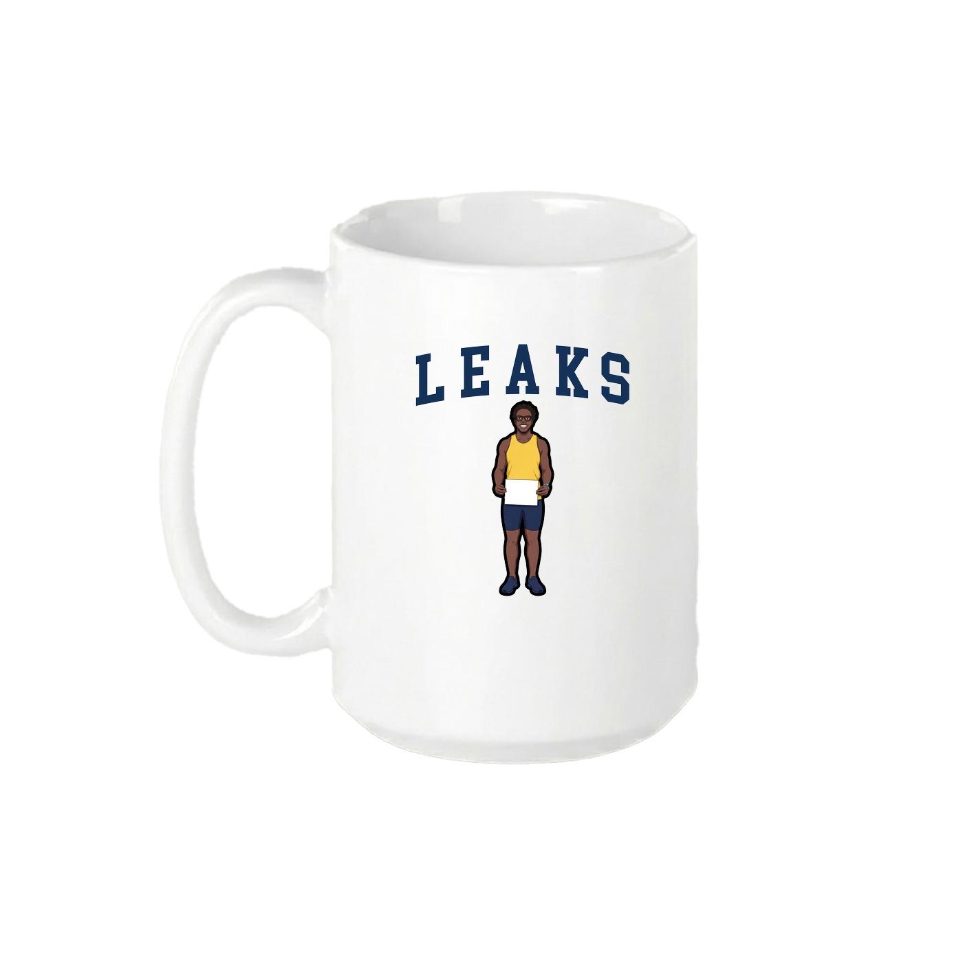 15oz Coffee Mug — Shirsey in White