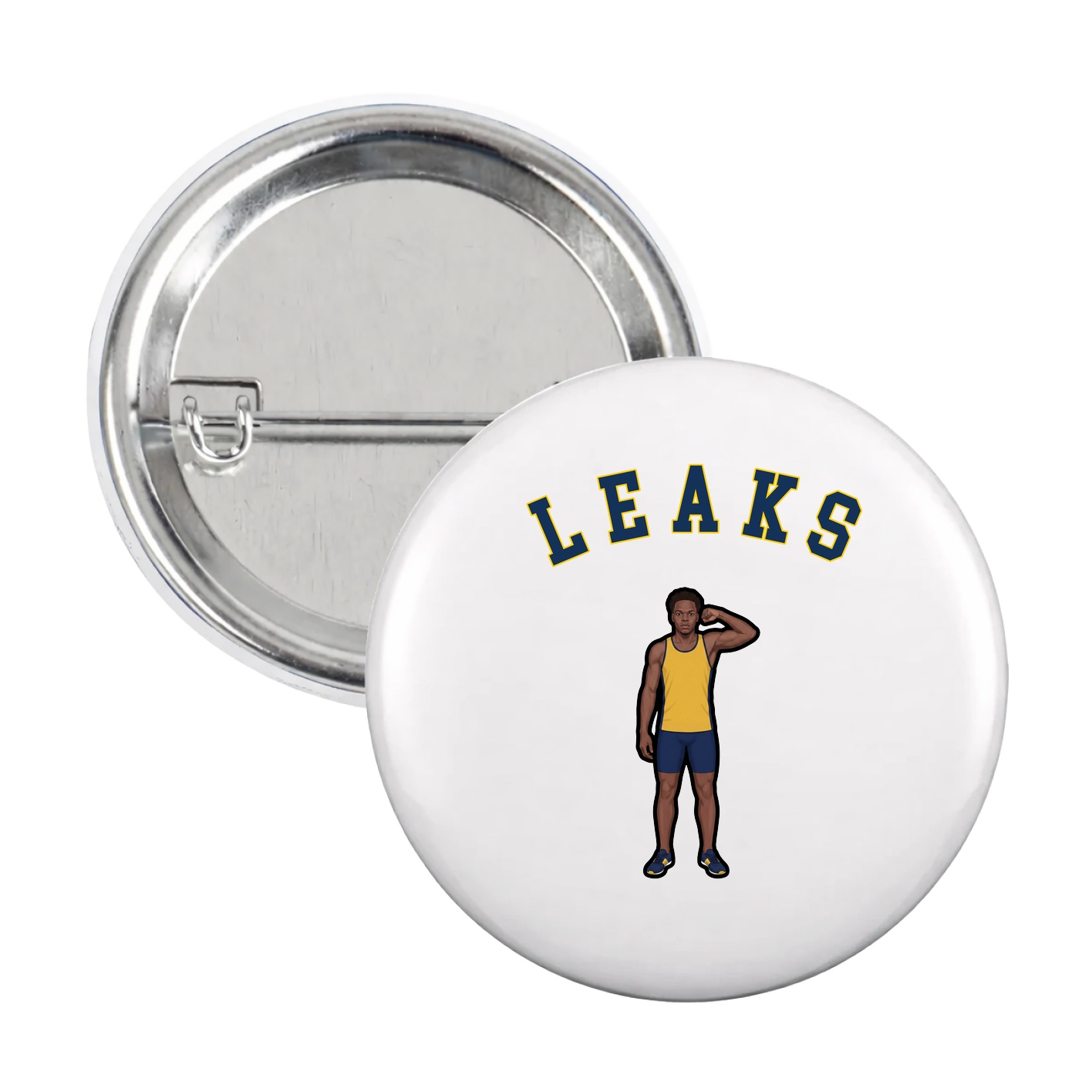 Game Day Button — Shirsey Arch in White