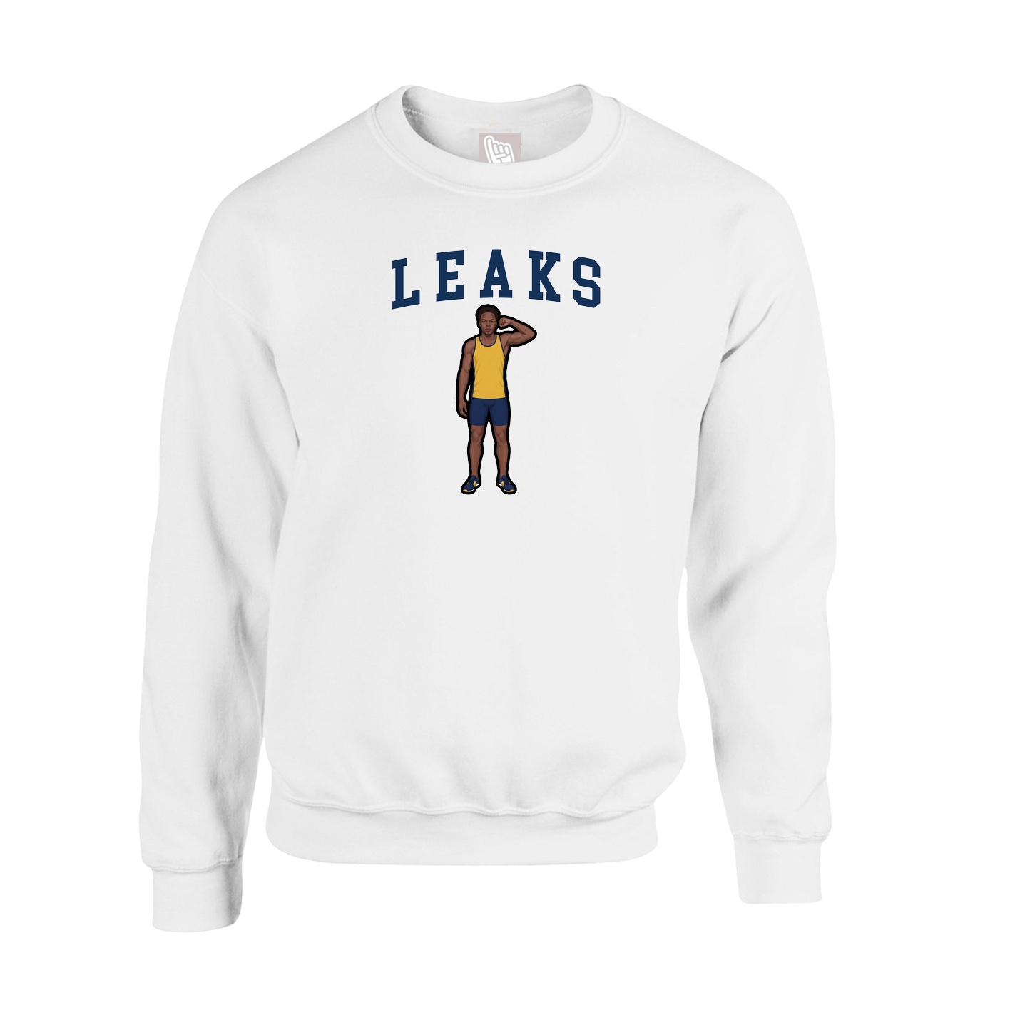 Fleece Crew — Shirsey in White