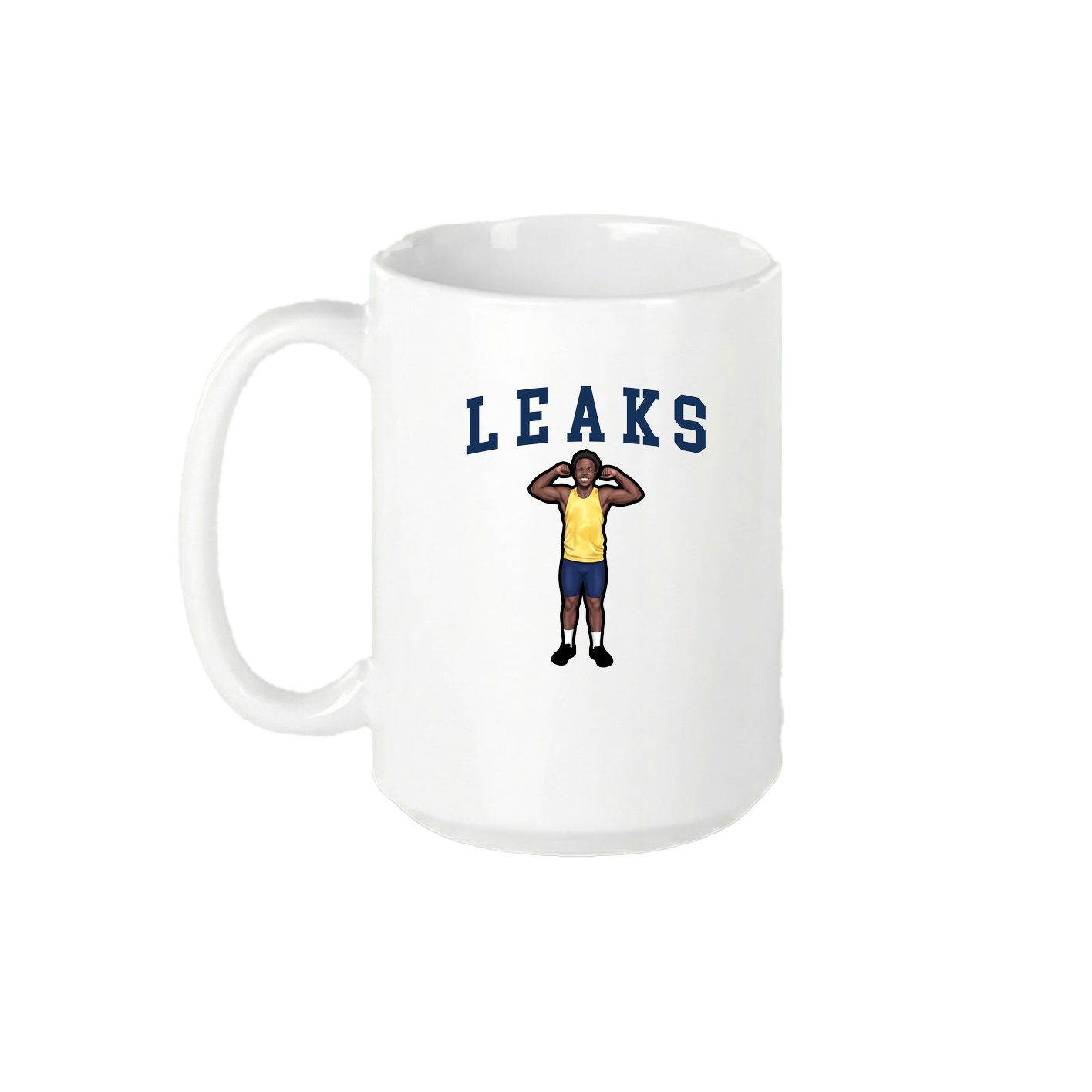 15oz Coffee Mug — Shirsey in White