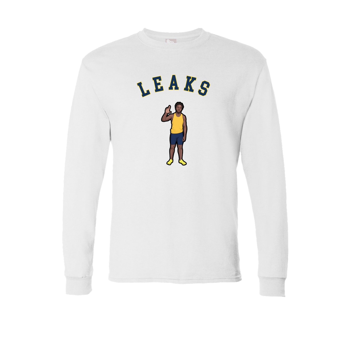 Long Sleeve Tee — Shirsey Arch in White