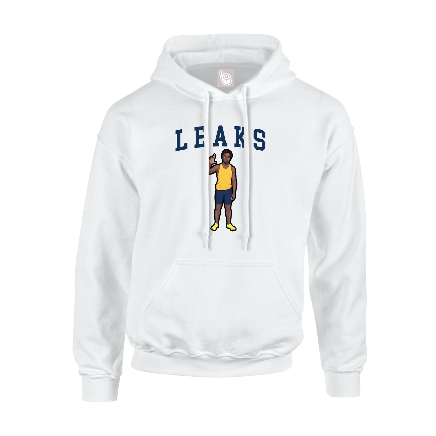 Hoodie — Shirsey in White