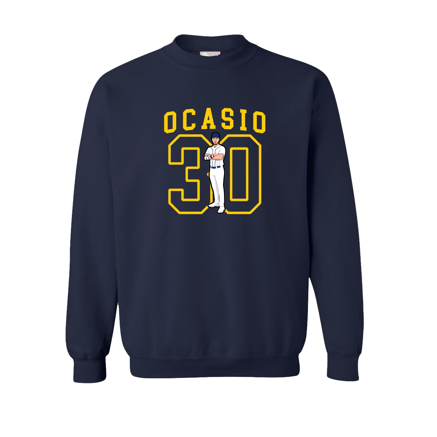 Fleece Crew — Shirsey in Navy