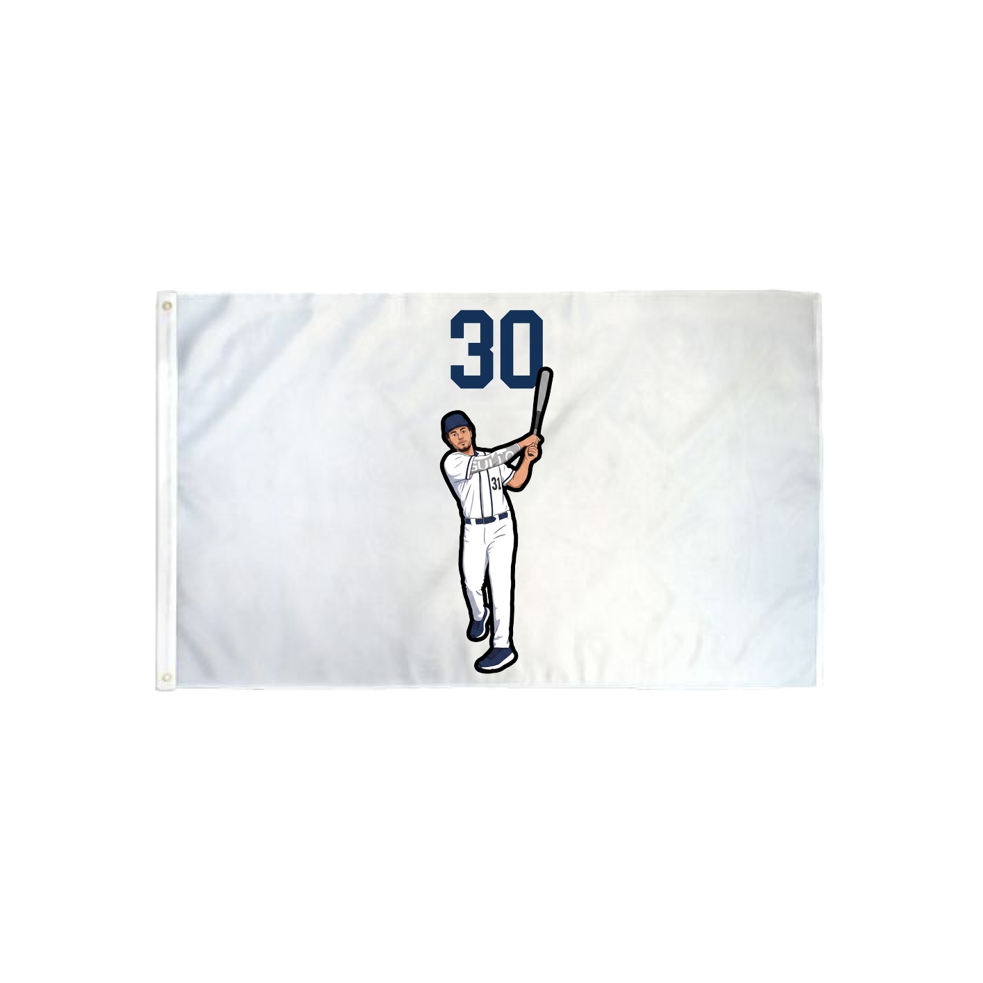 3x5 Flag — Number Top in Classic