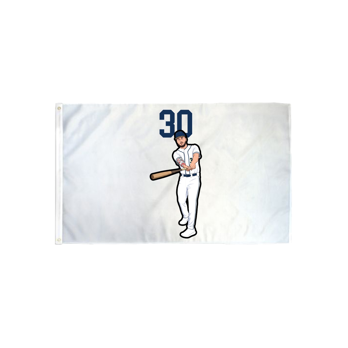3x5 Flag — Number Top in Classic
