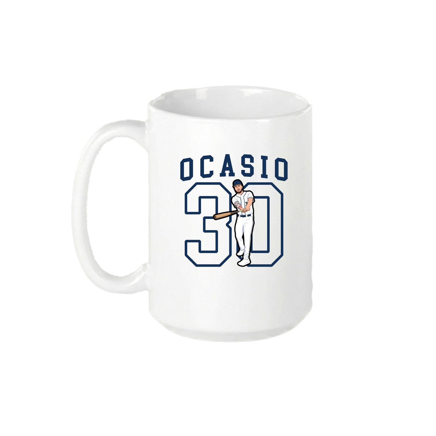 15oz Coffee Mug — Shirsey in White