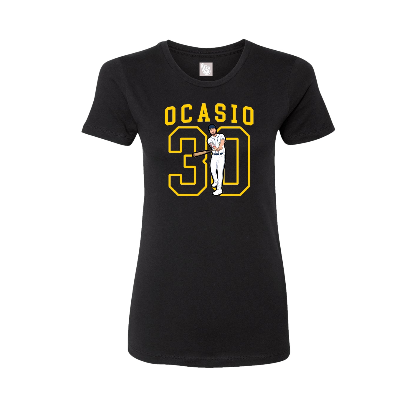 Fitted Women's Tee — Shirsey in Black