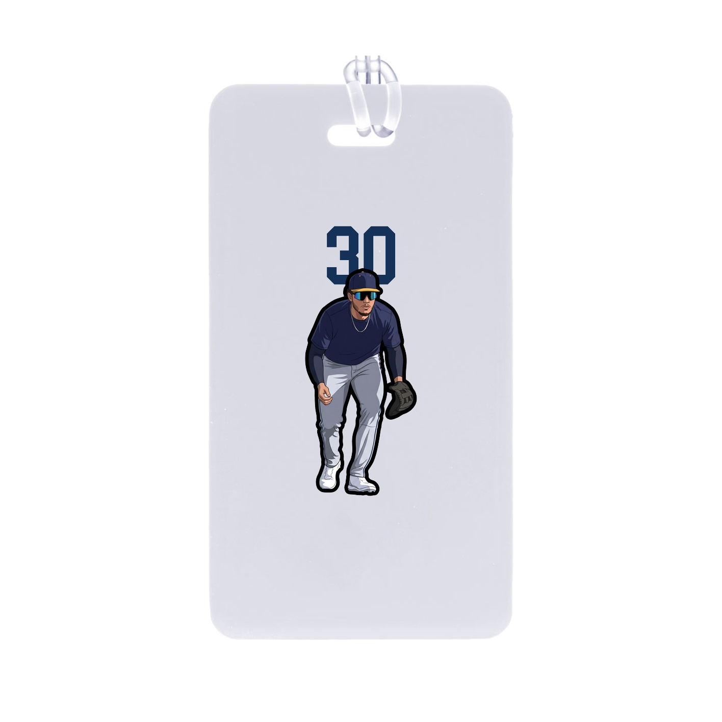 Bag Tag — Number Top in Classic