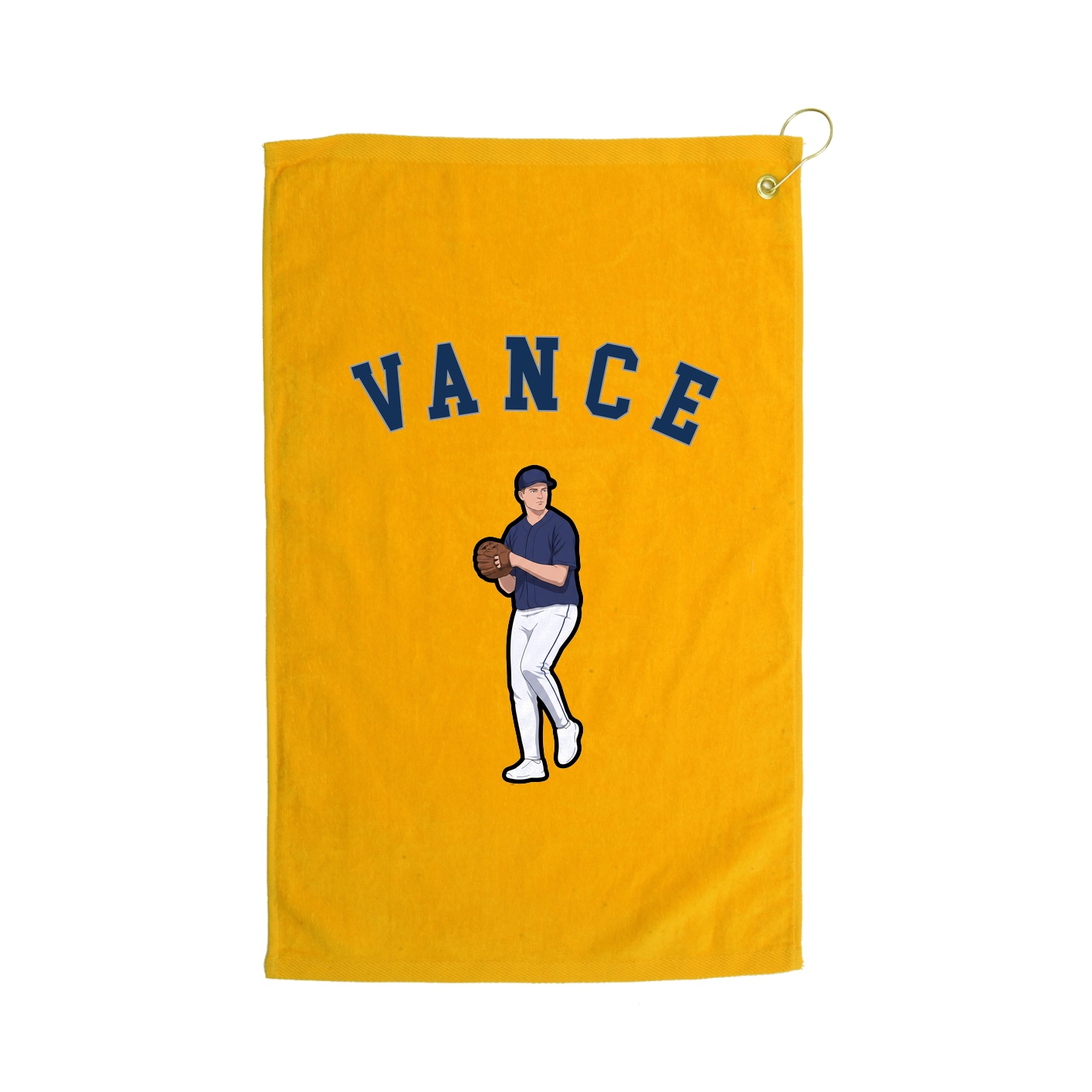 Golf Towel — Shirsey Arch in Gold