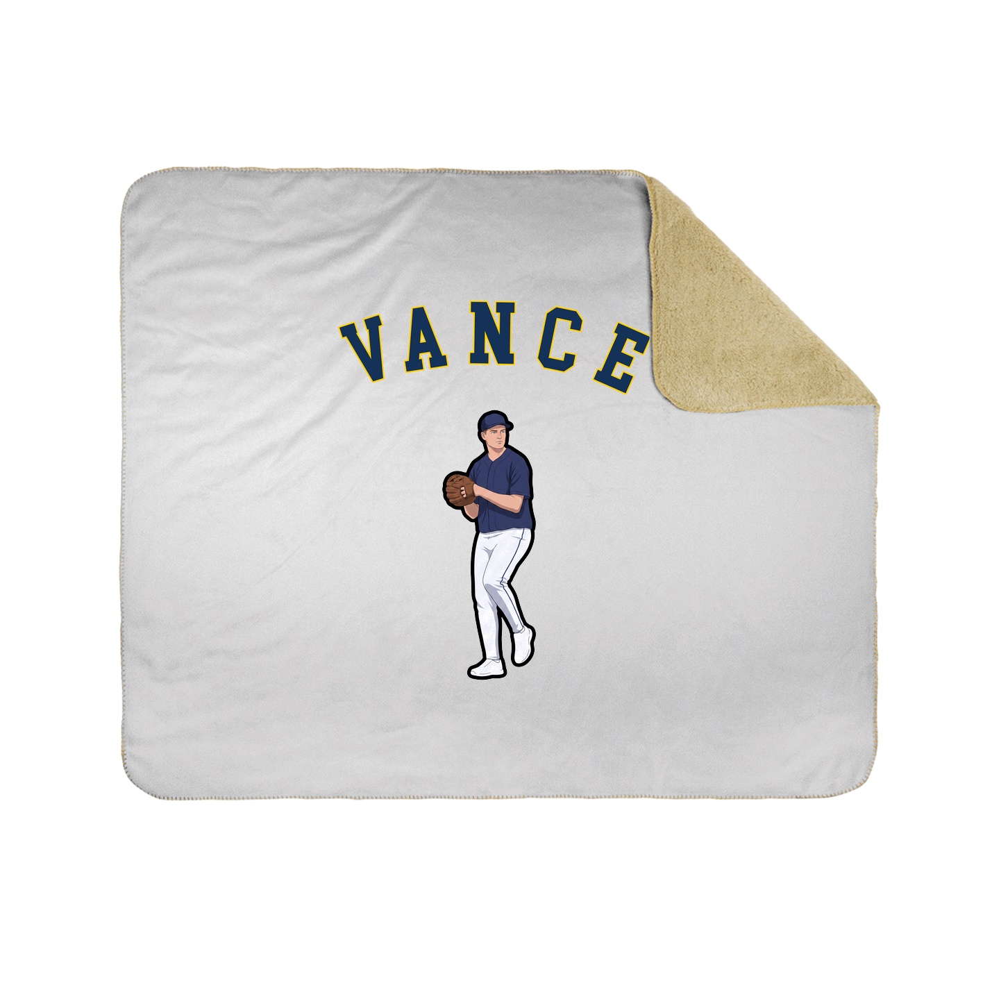 Throw Blanket — Shirsey Arch in White