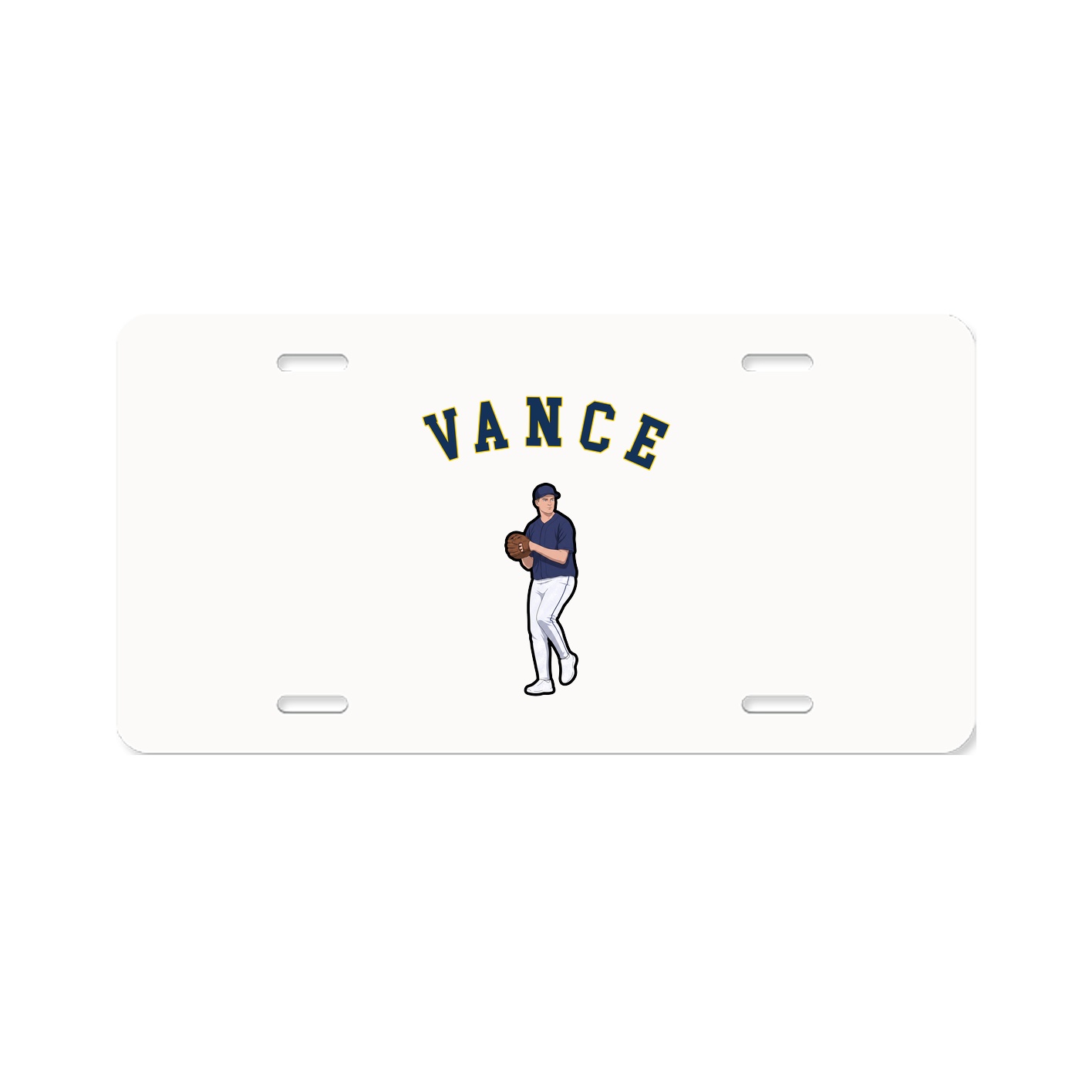 License Plate — Shirsey Arch in Classic
