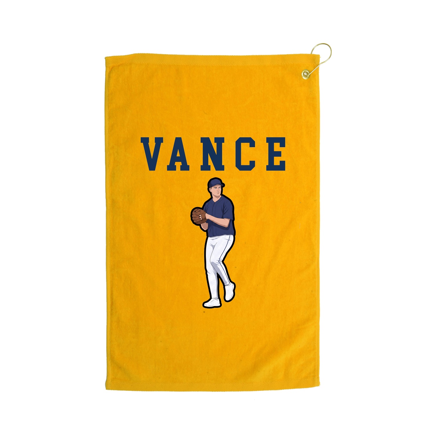 Golf Towel — Shirsey in Gold