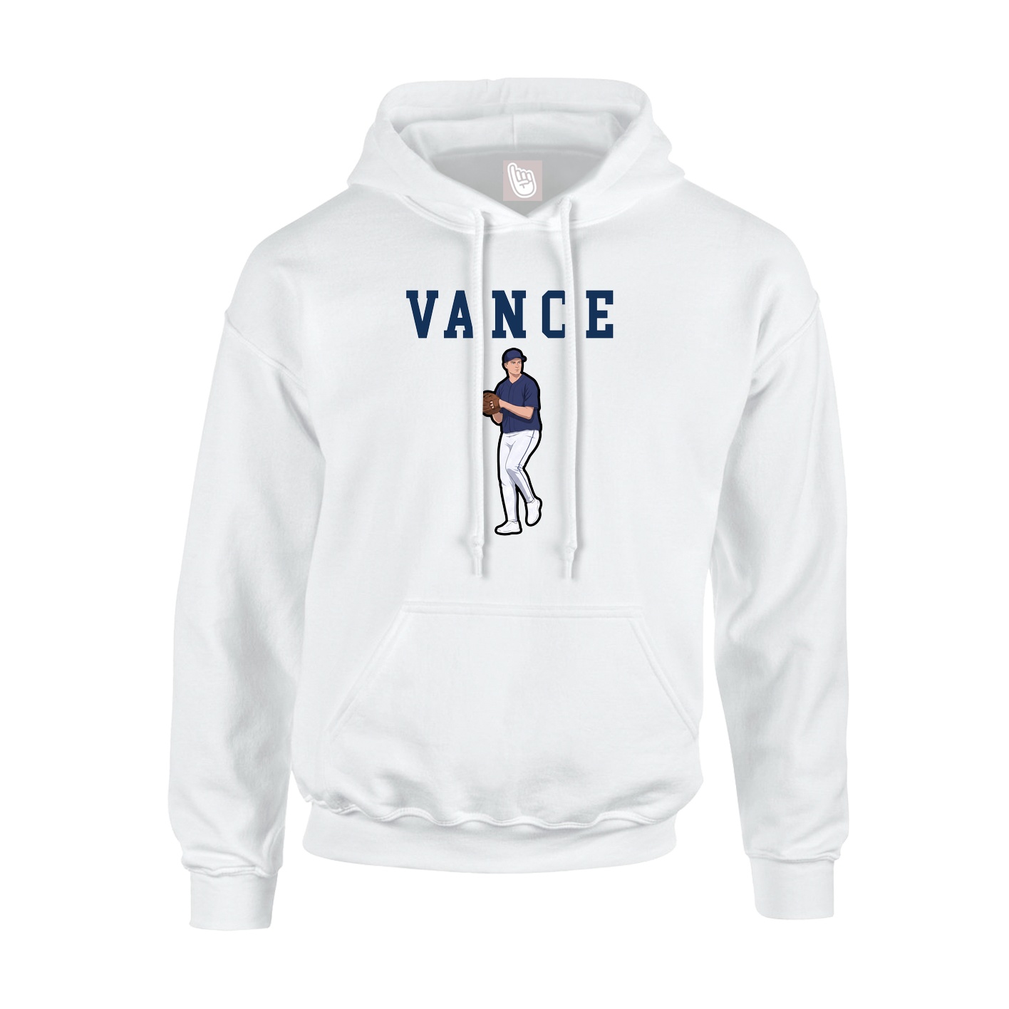 Youth Hoodie — Shirsey in White