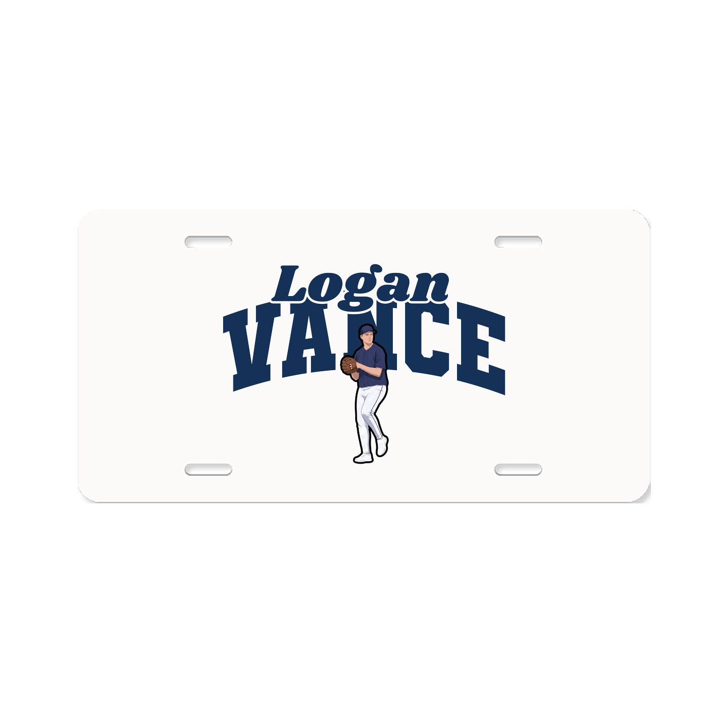 License Plate — Signature Arch in Classic