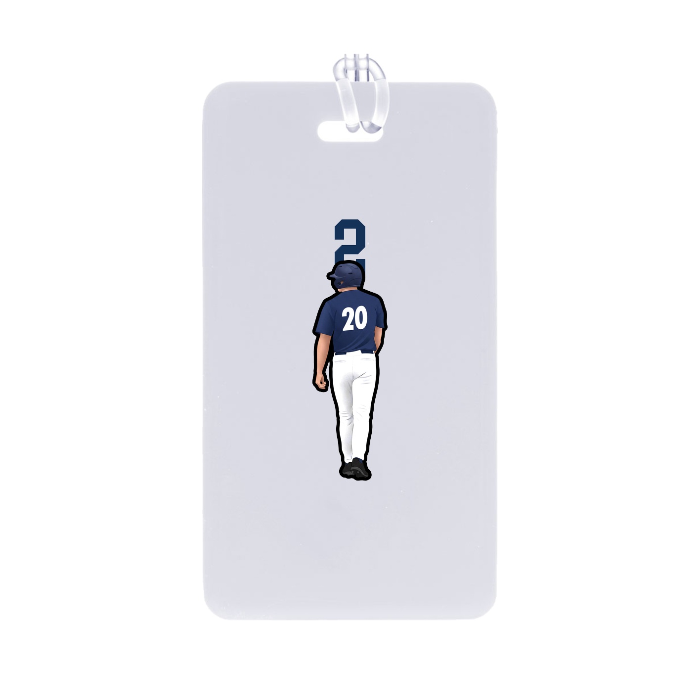 Bag Tag — Number Top in Classic