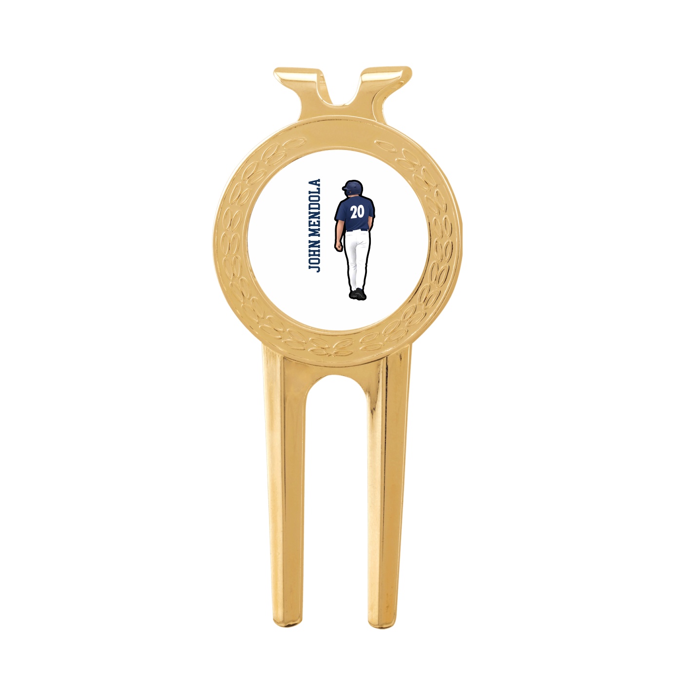 Divot Tool with Ball Marker — Name Vertical in Classic