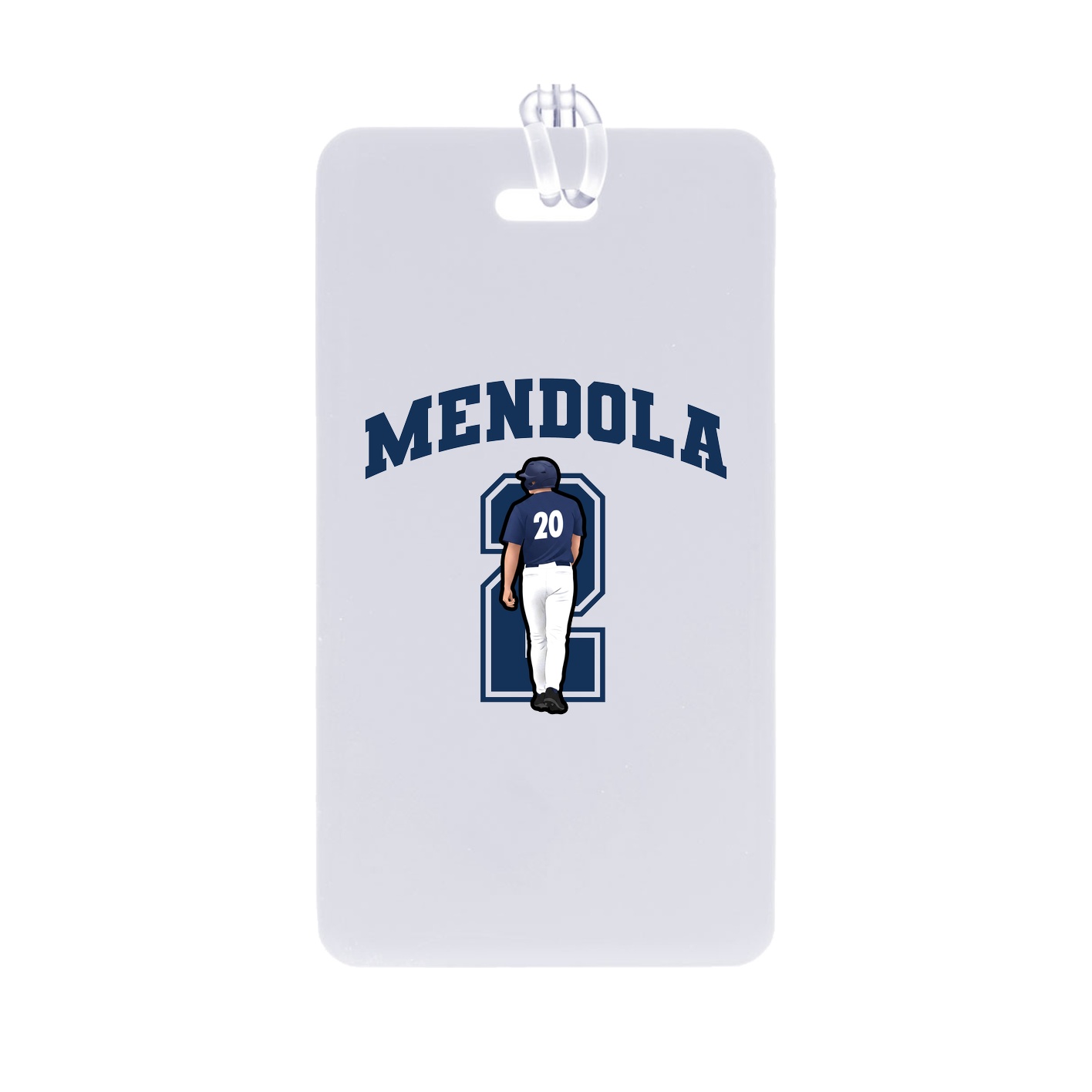 Bag Tag — Number in Classic