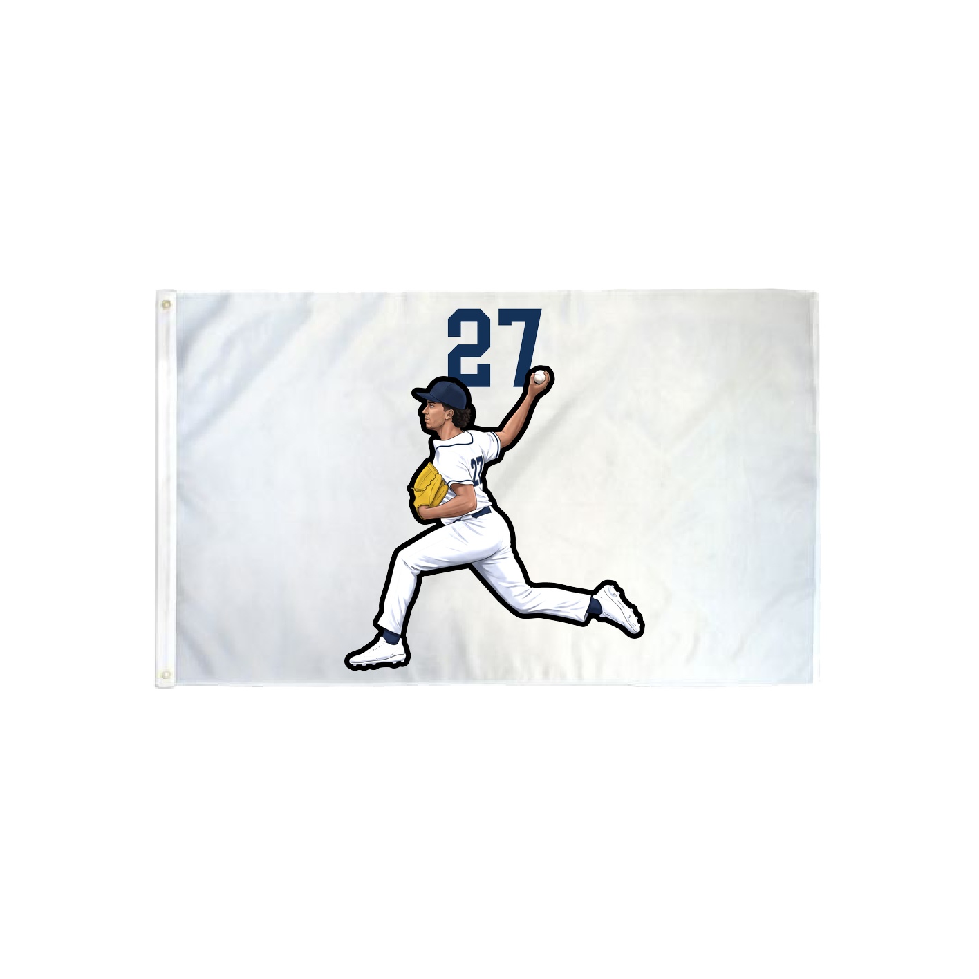 3x5 Flag — Number Top in Classic