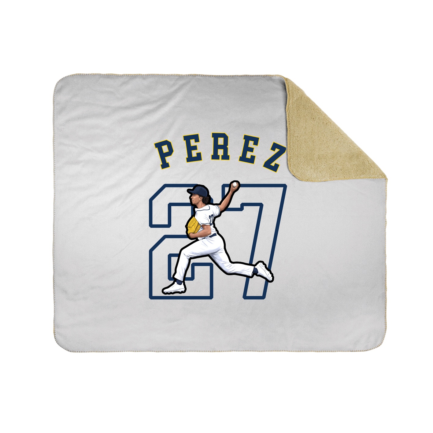 Throw Blanket — Shirsey Arch in White
