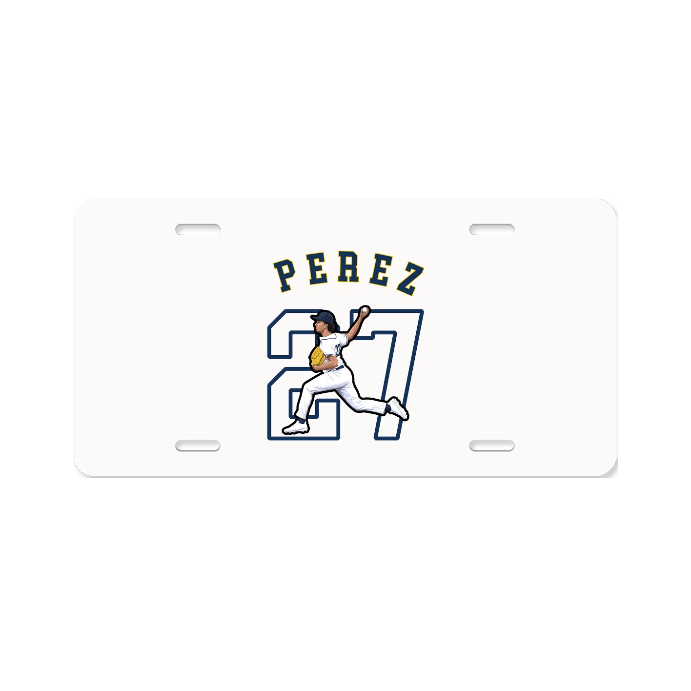 License Plate — Shirsey Arch in Classic