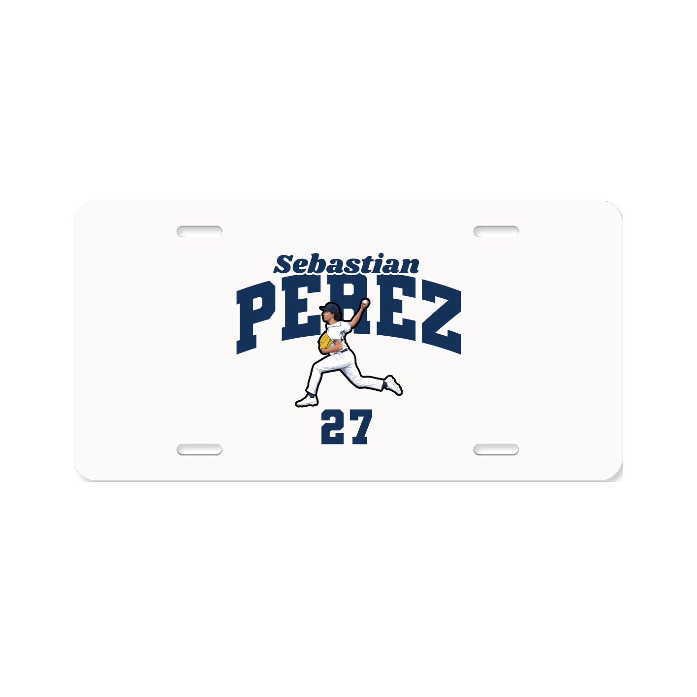 License Plate — Signature Arch in Classic
