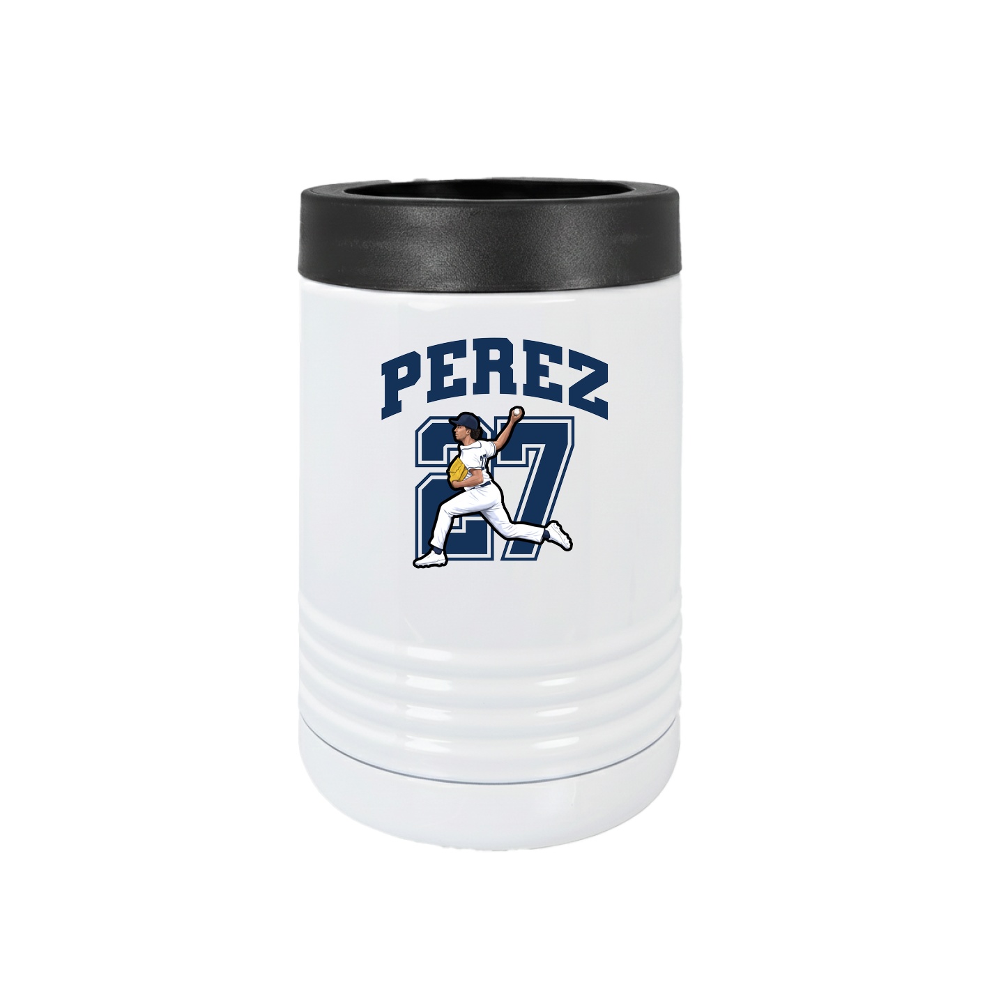 Beverage Holder — Number in White