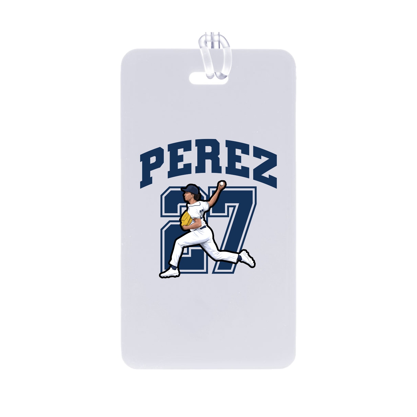 Bag Tag — Number in Classic