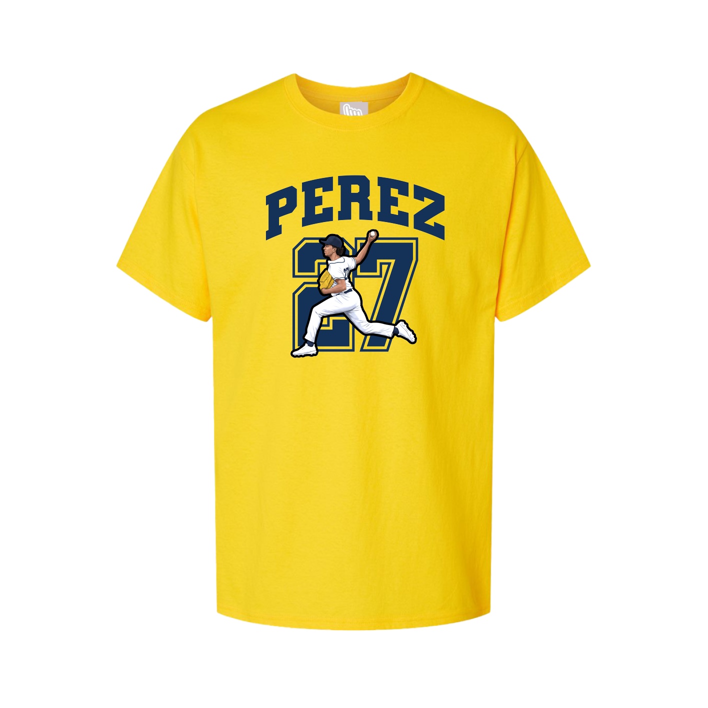 Tee — Number in Gold