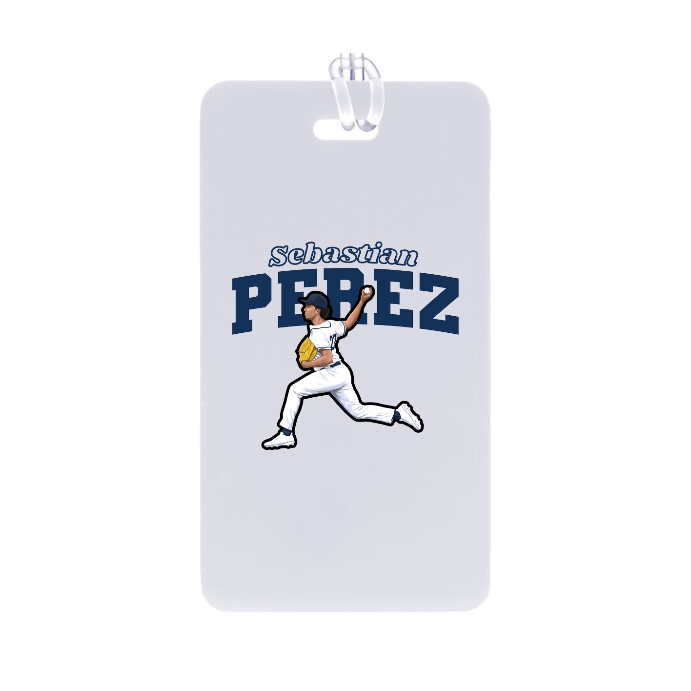 Bag Tag — Name Arch in Classic