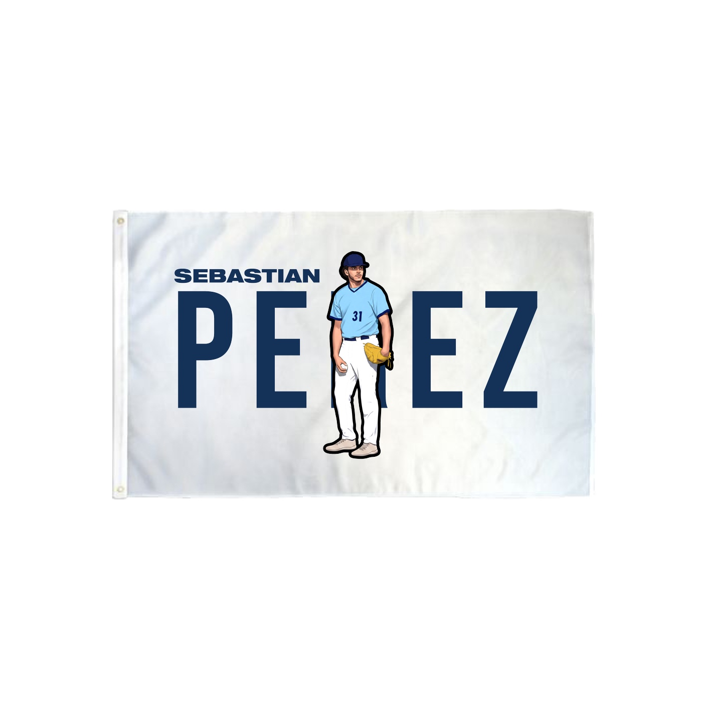 3x5 Flag — Player Name in Classic