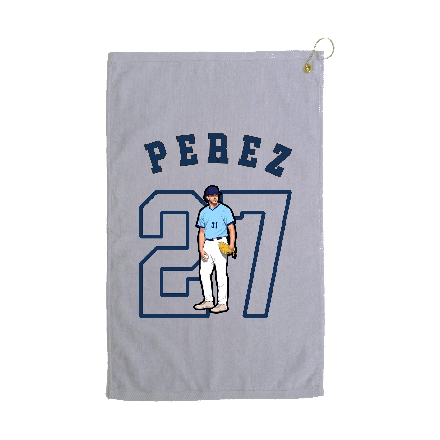 Golf Towel — Shirsey Arch in Grey