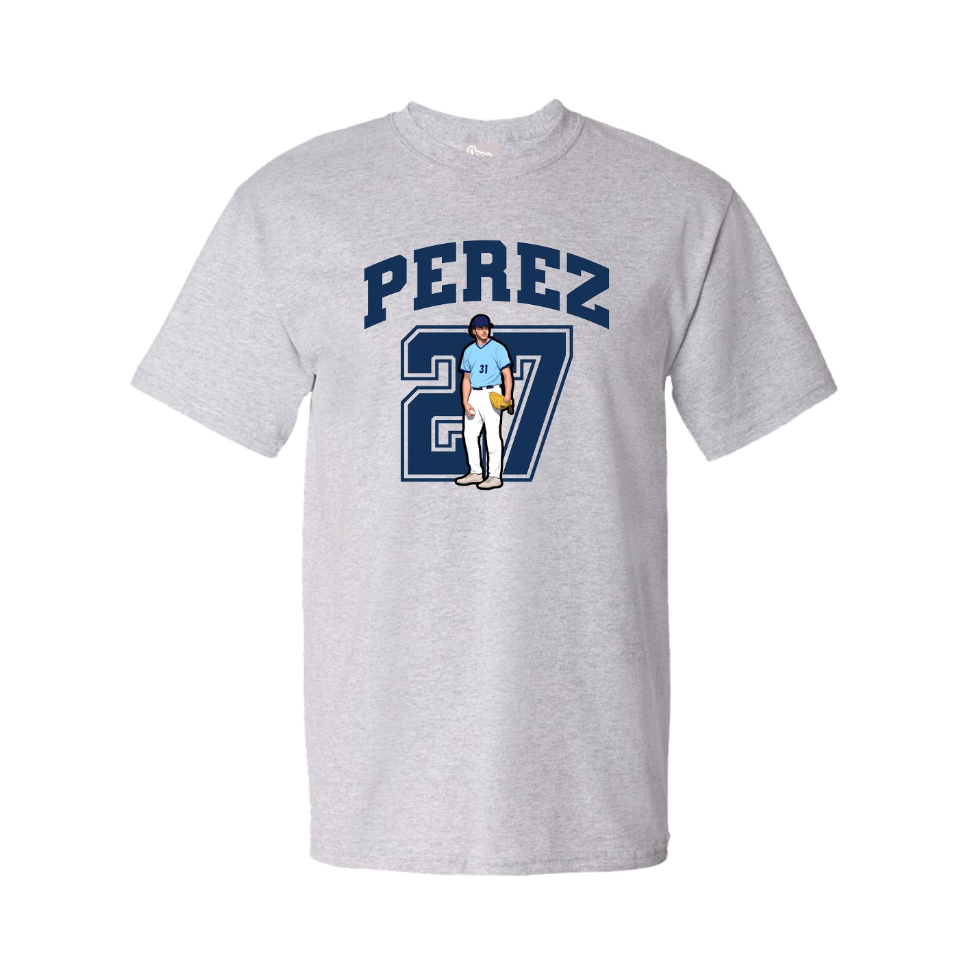 Tee — Number in Grey