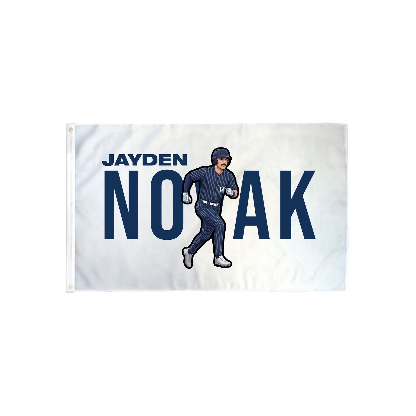 3x5 Flag — Player Name in Classic