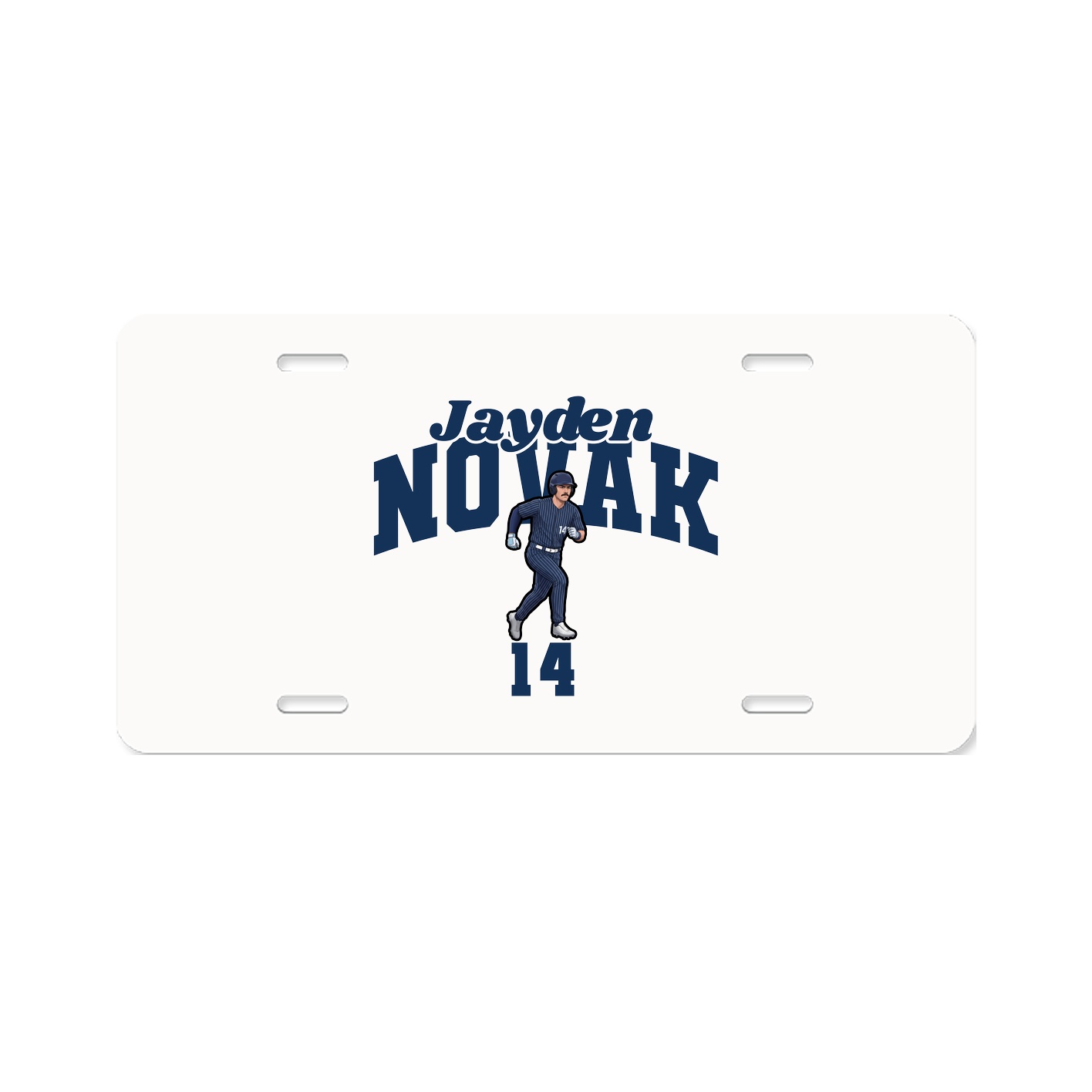 License Plate — Signature Arch in Classic