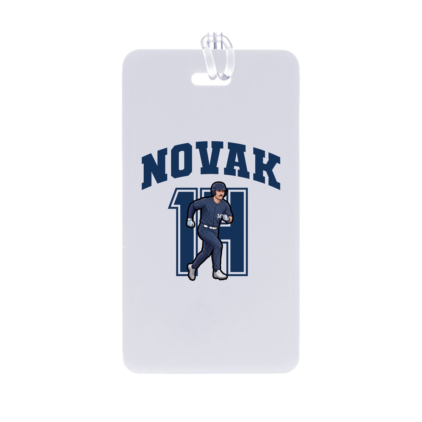Bag Tag — Number in Classic