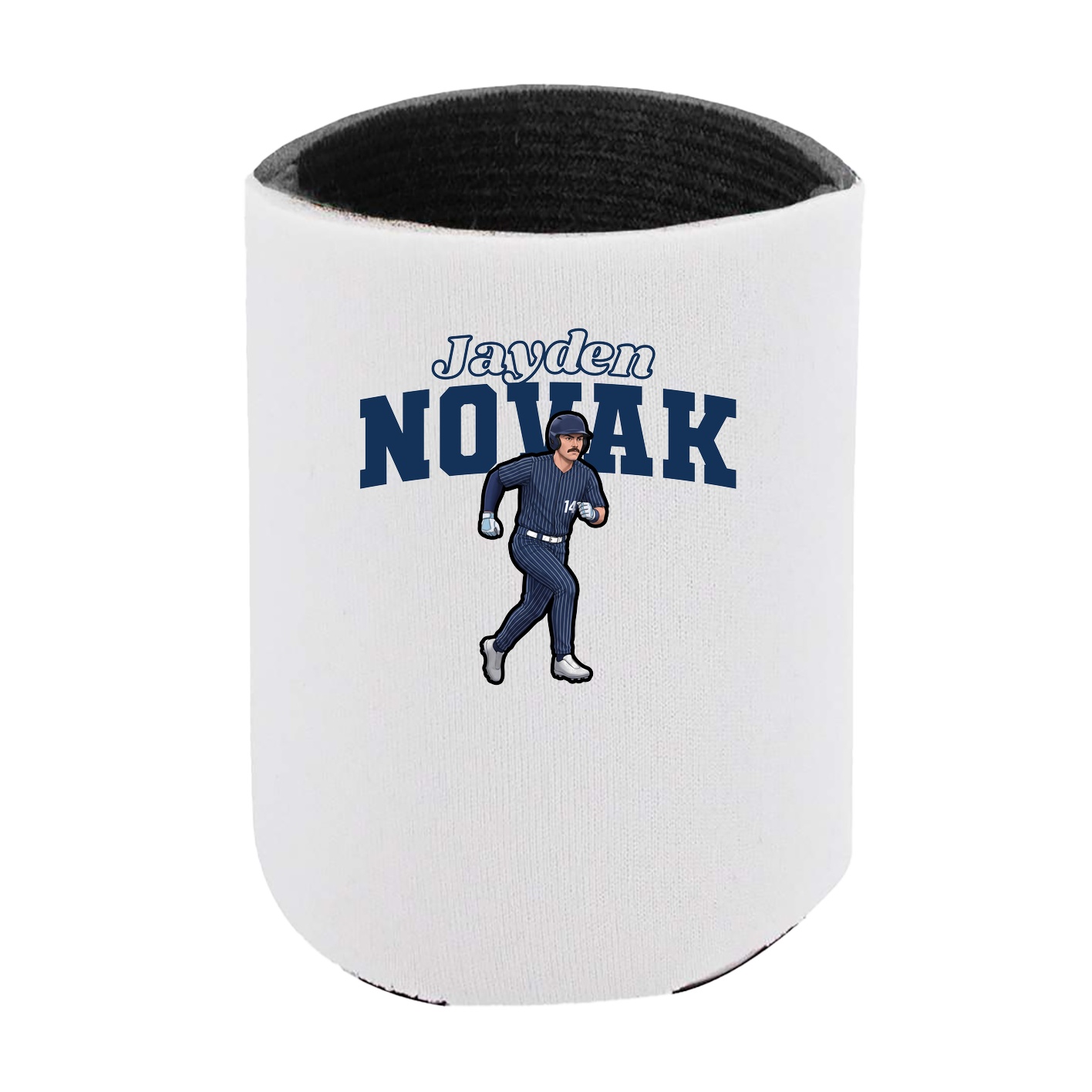 Can Holder — Name Arch in White