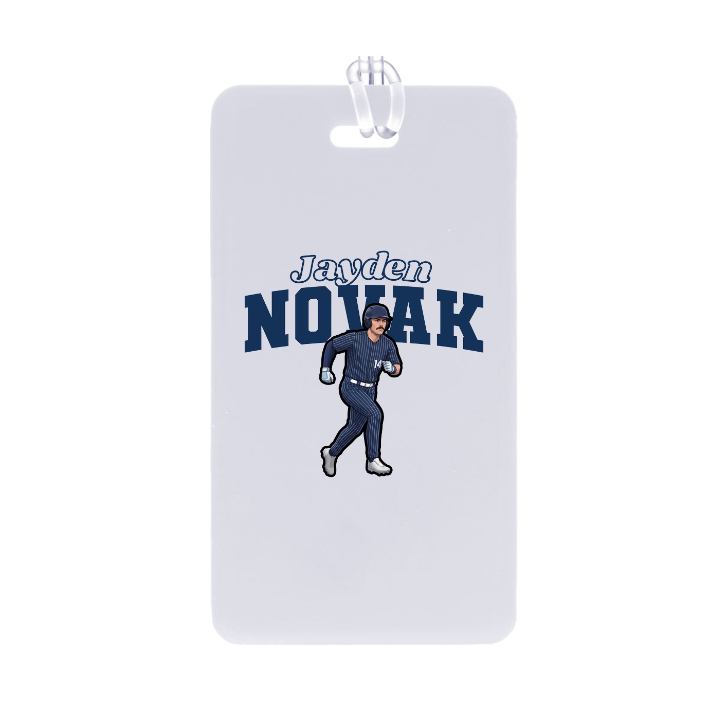 Bag Tag — Name Arch in Classic
