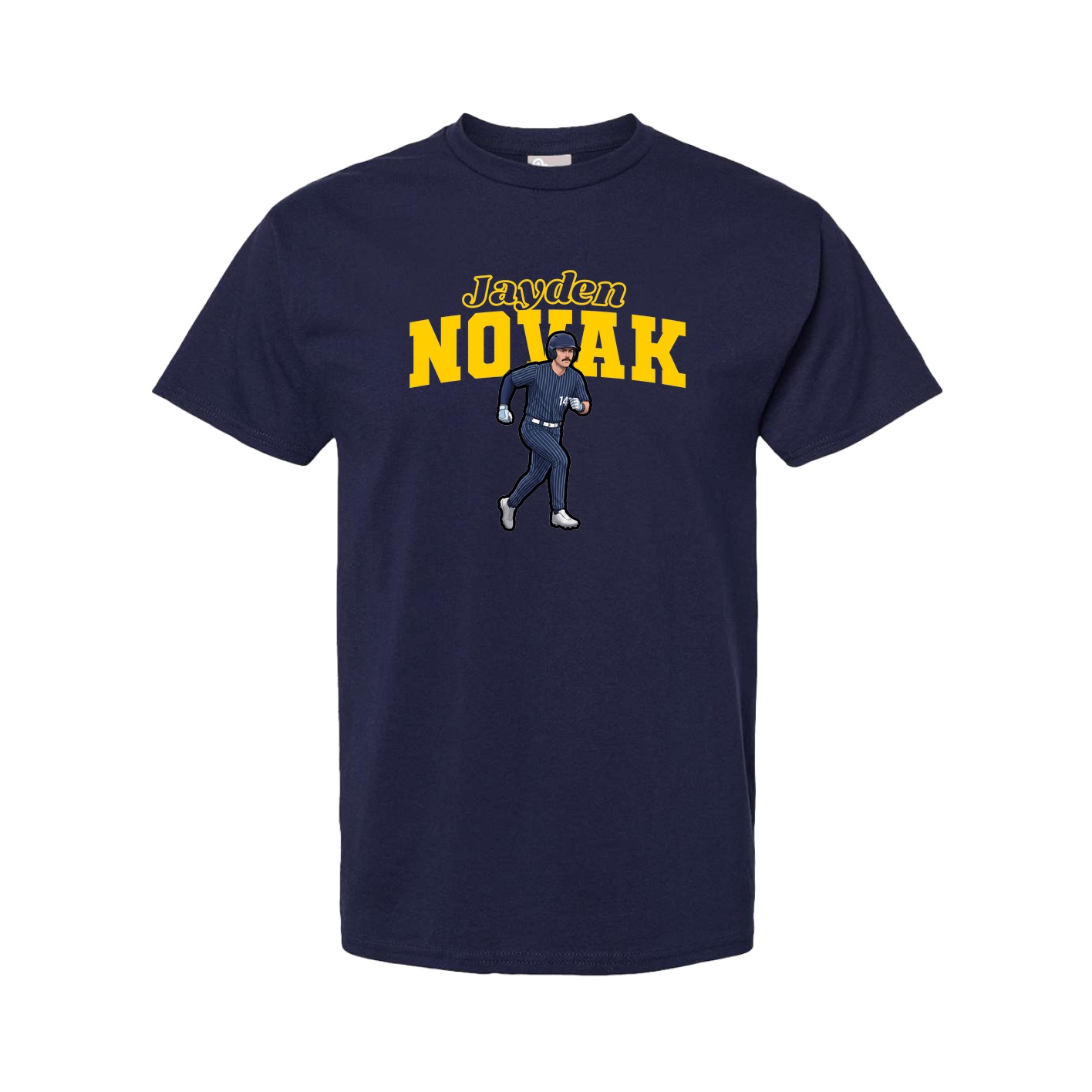 Tee — Name Arch in Navy