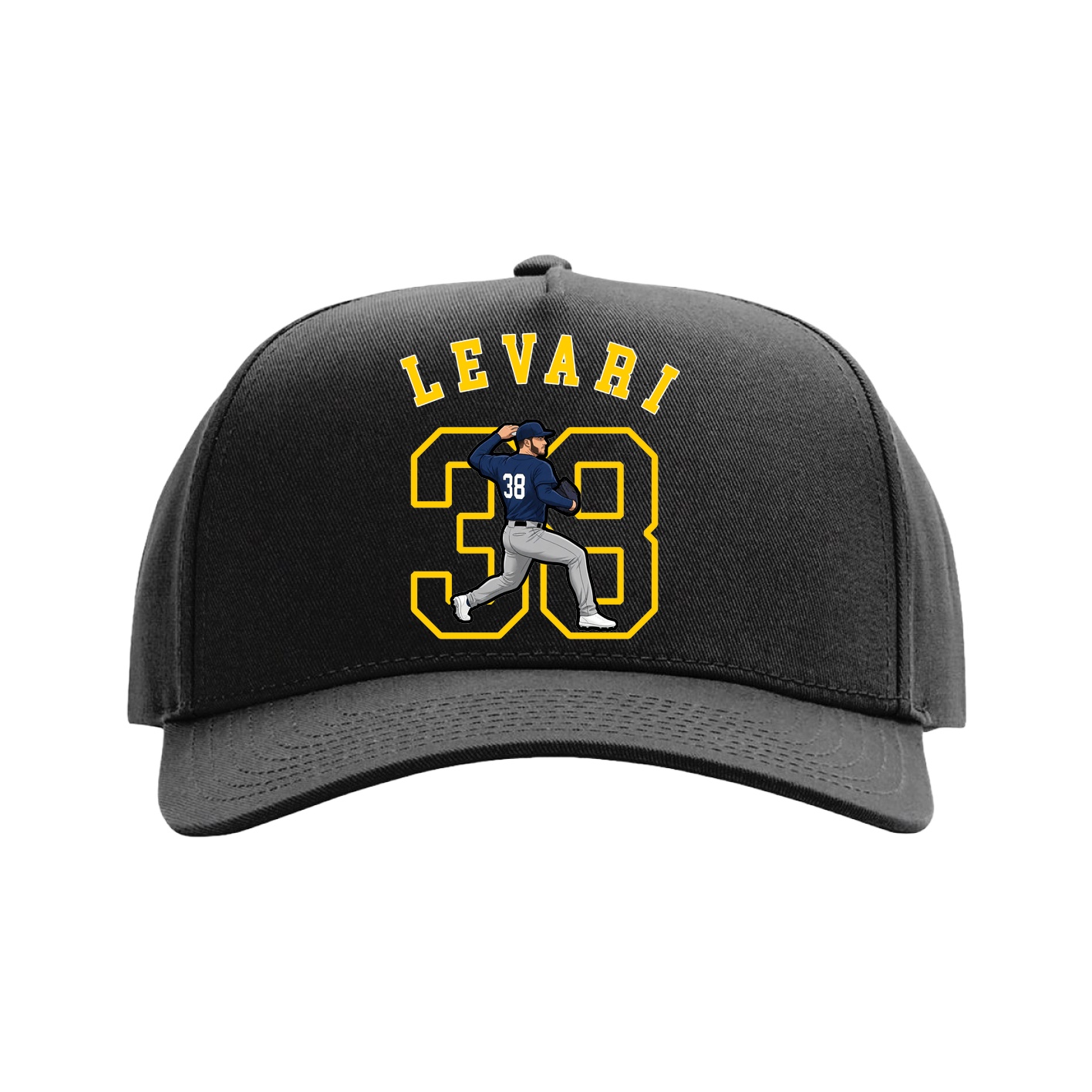 Full Fabric Five-Panel Champ Cap
