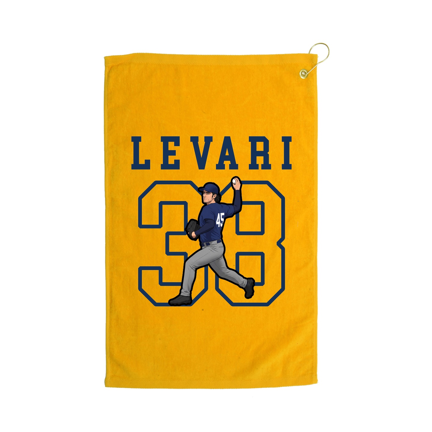 Golf Towel — Shirsey in Gold