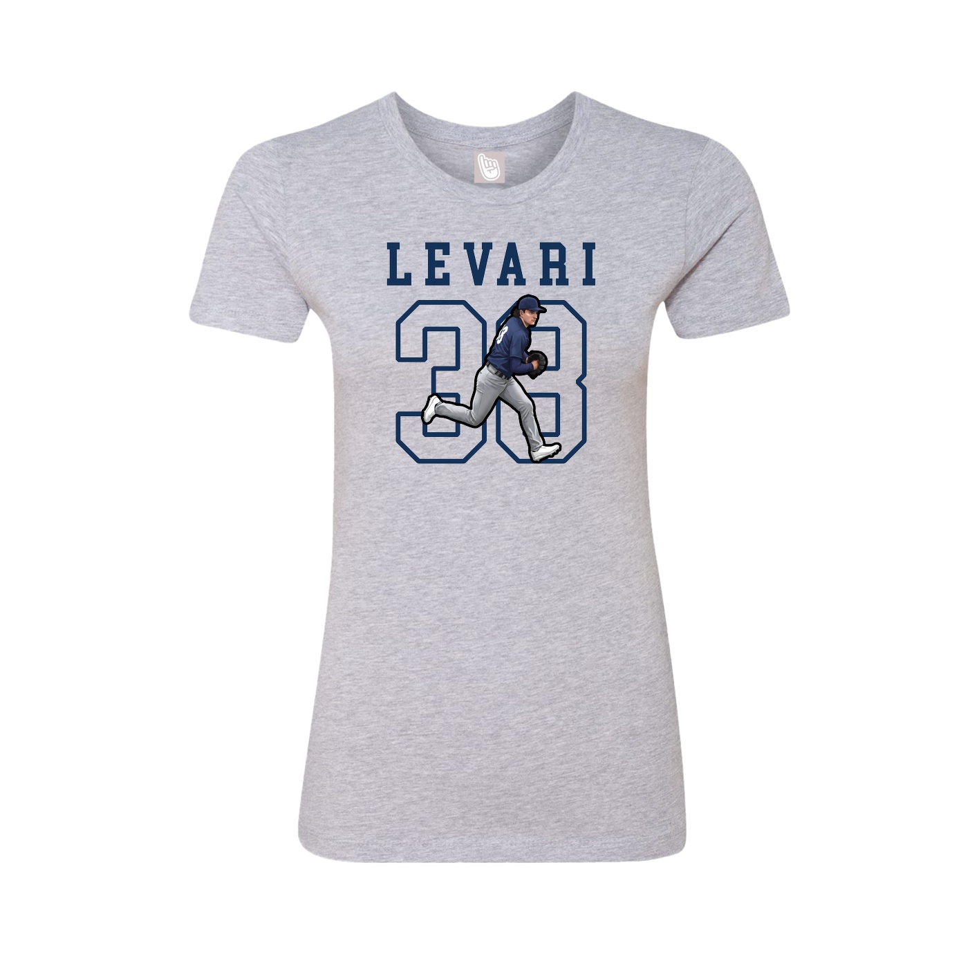 Fitted Women's Tee — Shirsey in Grey
